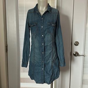 Lovestitch Denim dress long sleeve